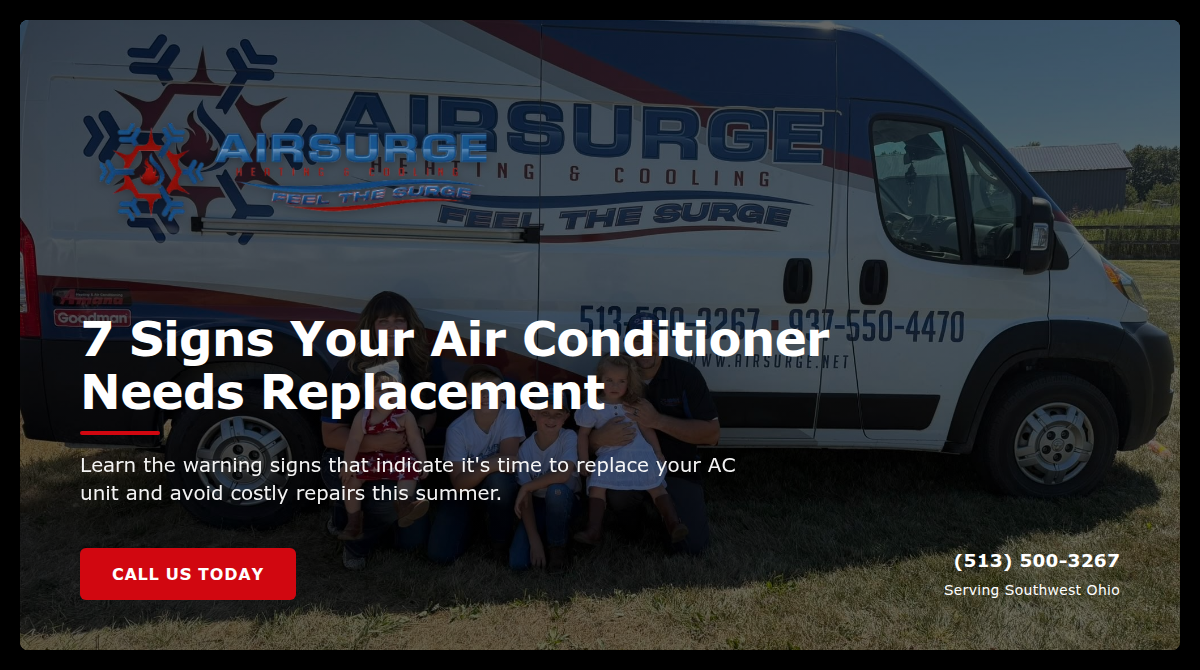 7 Signs Your Air Conditioner Needs Replacement